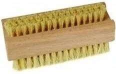 Merkloos 5x Houten Nagelborstel Tweezijdig Bezet 9, 3 X 3, 6 Cm Persoonlijke Verzorging