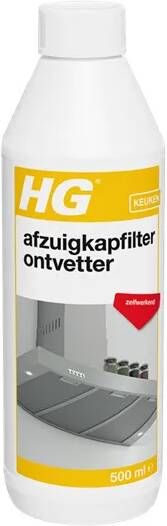 HG 6x Afzuigkapfilter Ontvetter 500 ml