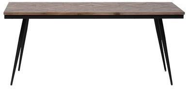 BePureHome Eettafel 'Rhombic' 180 x 90cm, kleur Naturel