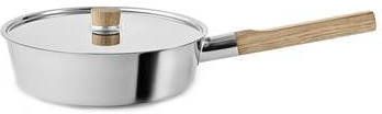 Eva Solo Saute Pan+lid Ø24 Nordic Kitchen Stainless Steel