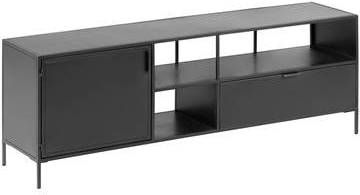Kave Home TV meubel 'Shantay' Zwart metaal, 150cm