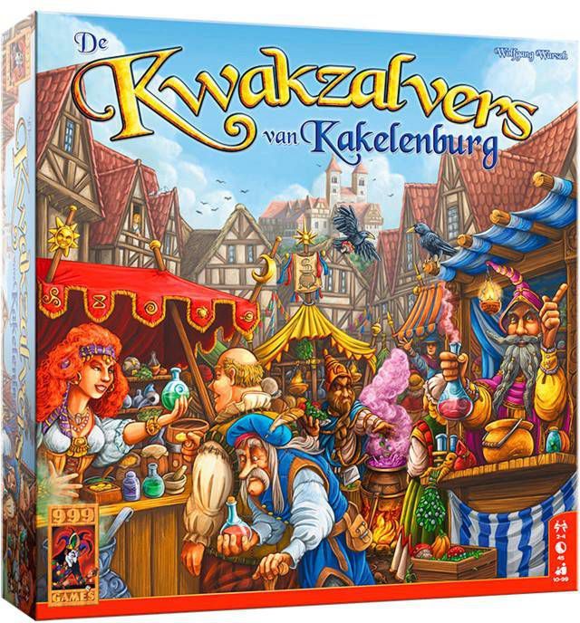 999 Games De Kwakzalvers van Kakelenburg De Kruidenheksen uitbreidingsspel
