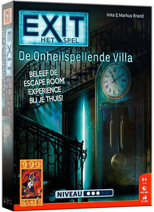999 Games Exit De Onheilspellende Villa Breinbreker 12+