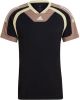 Adidas Performance sport T shirt zwart/beige/ecru online kopen