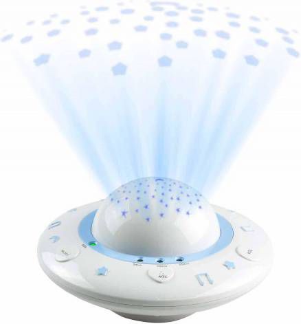 Alecto Baby Projector Bc 125 Wit blauw