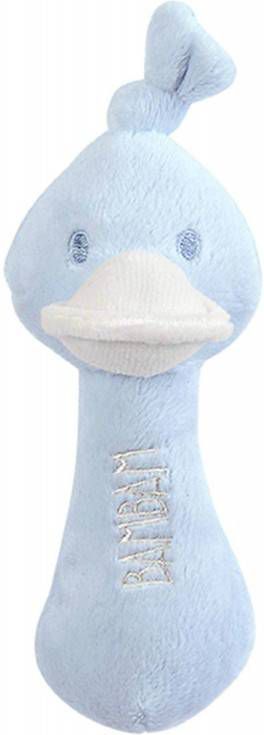 BamBam Duck Rattle rammelaar blauw