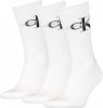 Calvin klein JEANS sokken met logo set van 3 wit online kopen
