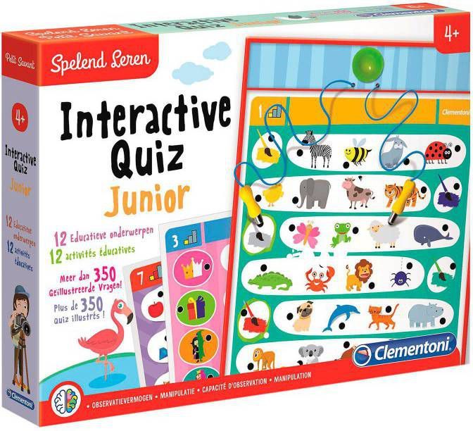 Clementoni Interactieve Quiz Junior 4 6 Jaar