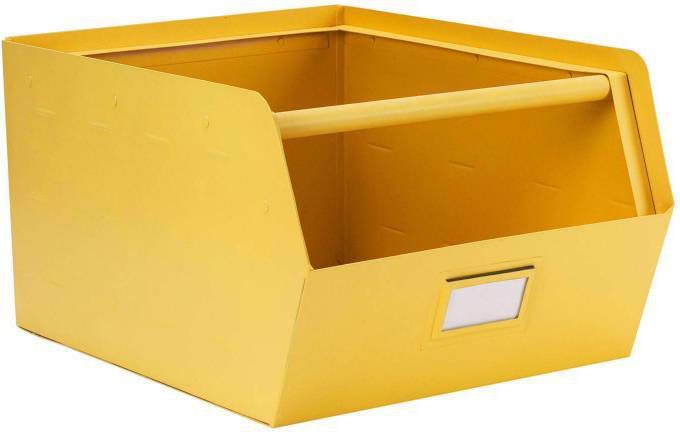 Kidsdepot Original Metalen Opbergbox Geel