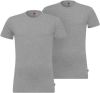 Levi's Crew Comfort Fit T shirt 2 Pack , Grijs, Heren online kopen