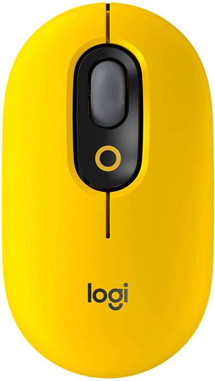Logitech POP Optisch Draadloos Zwart/Geel