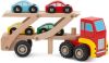 New Classic Toys Autotransporter Junior Hout Rood/bruin 2 delig online kopen