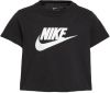 Nike Sportswear Kort T shirt voor meisjes White/Black/Black Kind online kopen