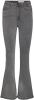 NOISY MAY high waist flared jeans light grey denim online kopen