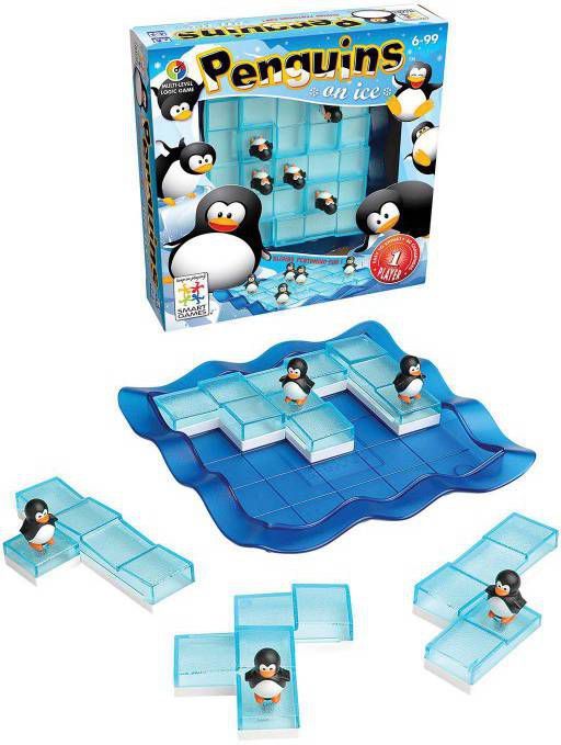 Smart Games Smartgames Penguins On Ice(80 Opdrachten) Denkspel