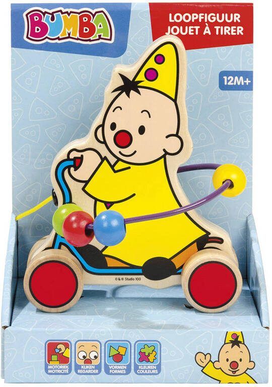 Studio 100 Bumba houten trekfiguur