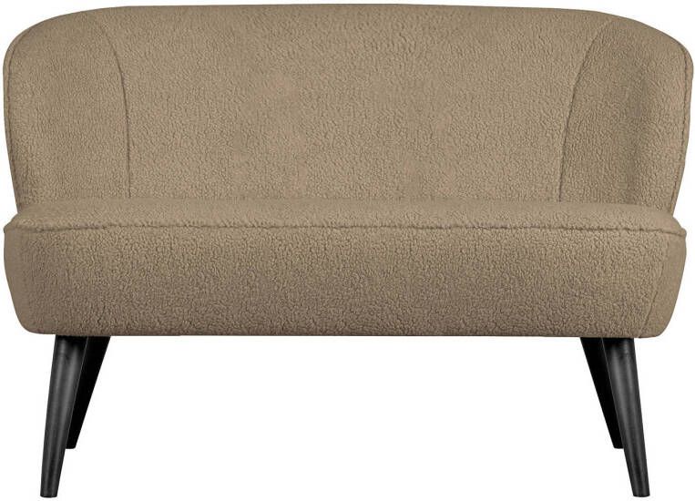 WOOOD Bankje 'Sara' Teddy, kleur Sand