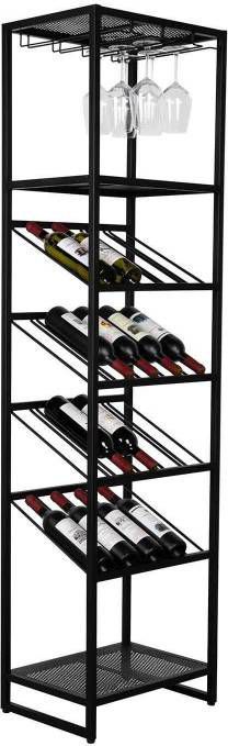 Zuiver Wijnkast Cantor zwart small