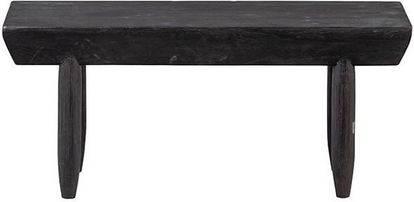 BePureHome Bankje 'Stall' Paulowniahout, kleur Zwart