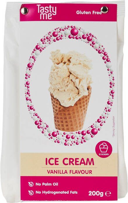Tasty Me ijsmix vanille 200 g