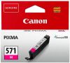 Canon inktcartridge CLI 571M, 345 pagina&apos, s, OEM 0387C001, magenta online kopen