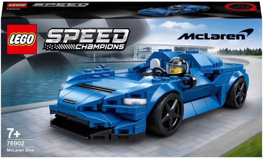 Lego Speed Champions McLaren Elva Racing Car Toy(76902 )